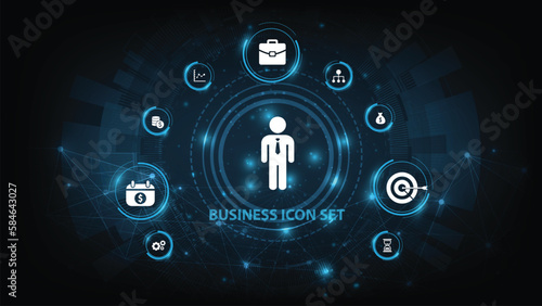 Business, Technology, Internet and network concept. Digital Marketing content planning advertising strategy concept.