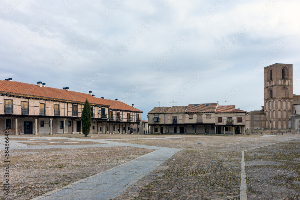 Photography of Plaza de la Villa, in the Spanish town of Arevalo