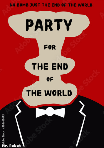 Poster for party photo