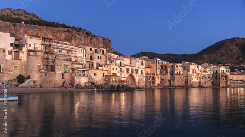 Embankment of Cefalu - Sicily, Italy