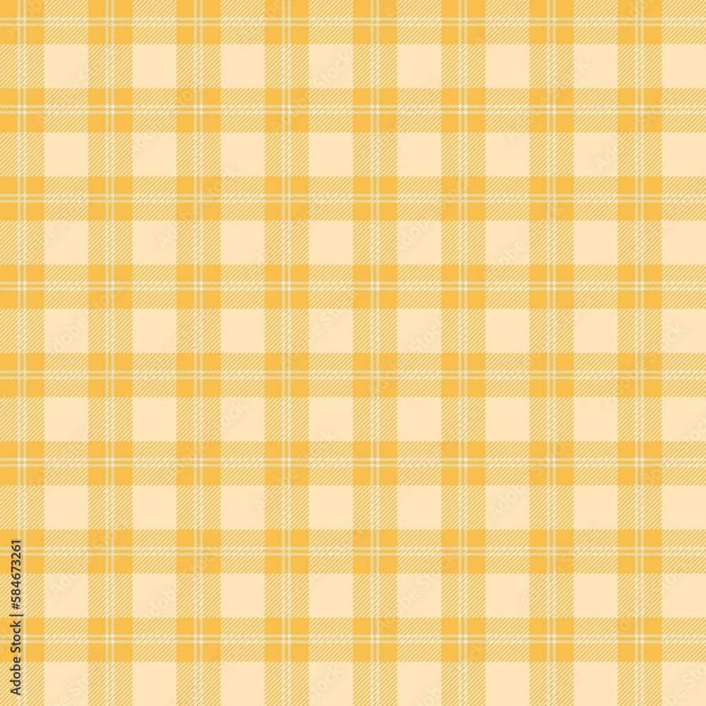 Tartan seamless pattern, yellow, can be used in the design of fashion clothes. Bedding, curtains, tablecloths Tartan seamless pattern, yellow, can be used in the design of fashion clothes. Bedding, curtains, tablecloths