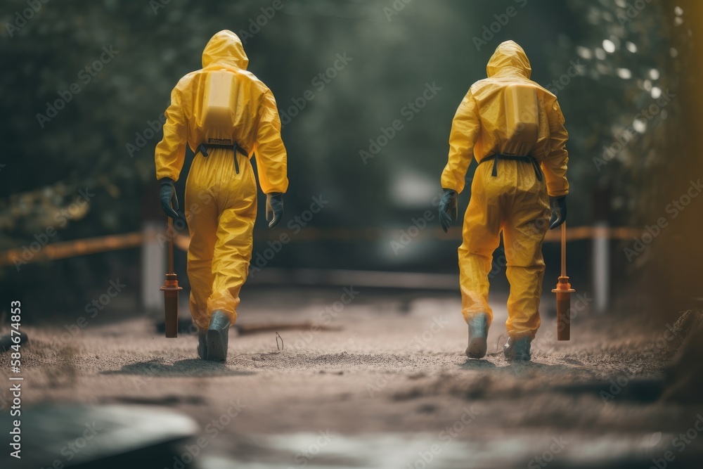 Collecting hazardous material Generative AI