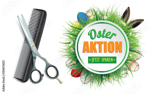 Friseur Osteraktion