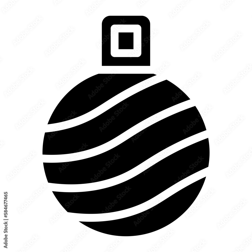 Christmas ball glyph Christmas ball glyph