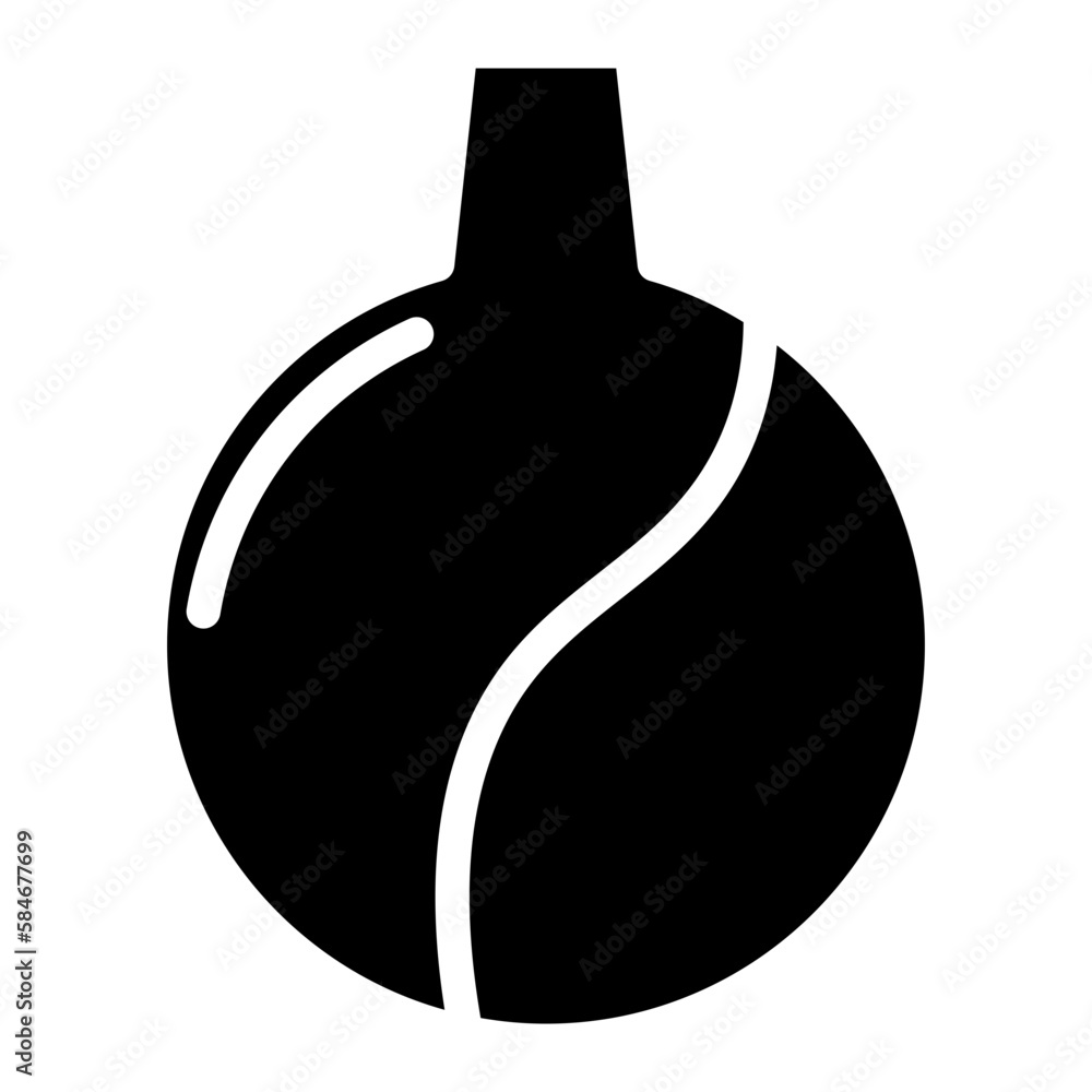 Christmas ball glyph Christmas ball glyph