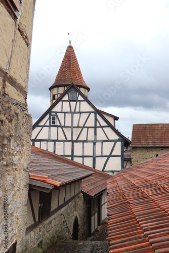 Kirchenburg in Ostheim.