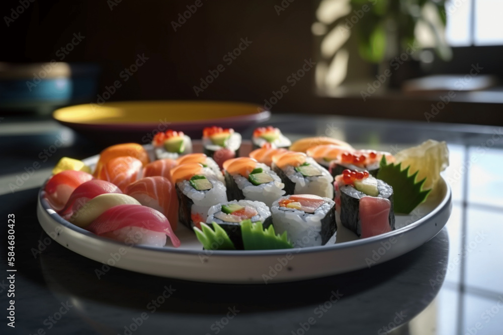 sushi on a platter generative ai sushi on a platter generative ai