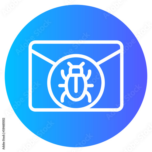 email gradient icon