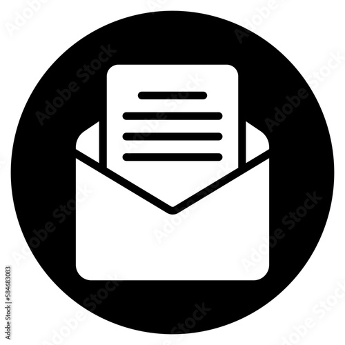 write glyph icon