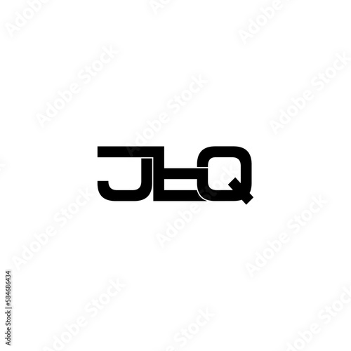 jtq lettering initial monogram logo design