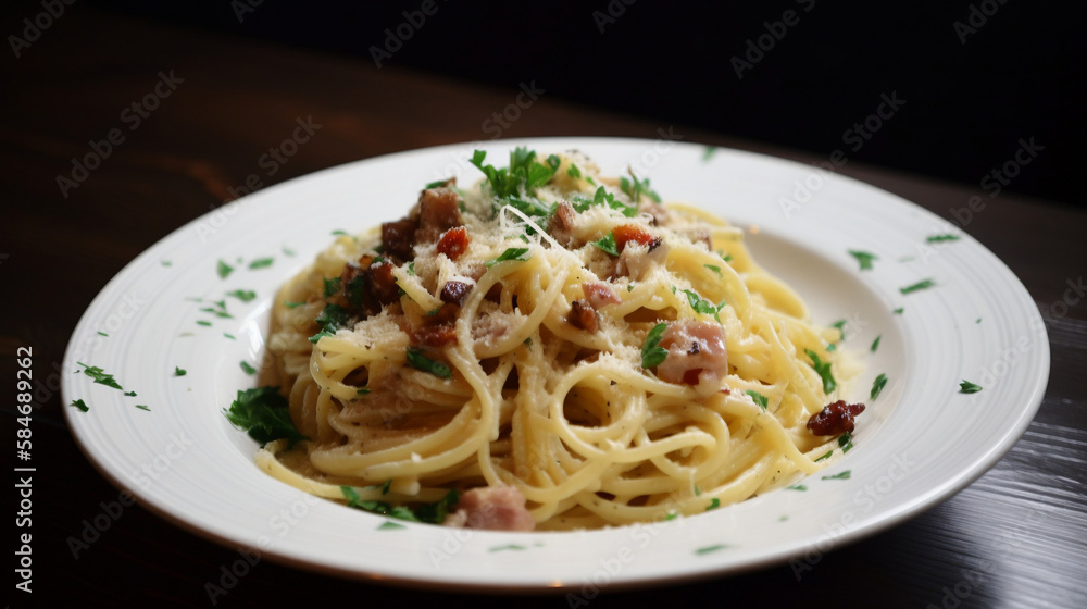 itallian_carbonara_pasta_Generated with Midjourney AI itallian_carbonara_pasta_Generated with Midjourney AI