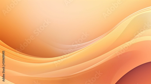 Abstract beje gradient banner.Contemporary. Abstract graphic design banner background pattern. Generative ai.