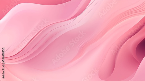 Abstract pink gradient banner.Contemporary. Abstract graphic design banner background pattern. Generative ai.