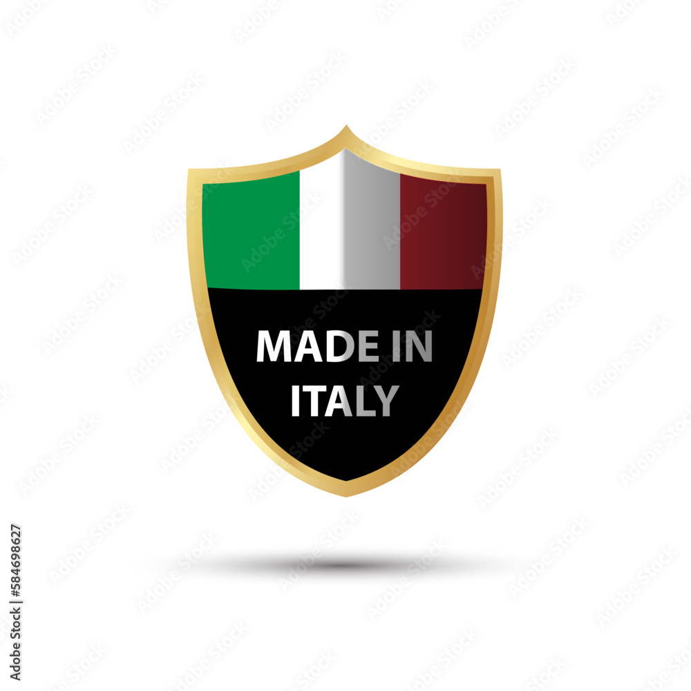 Made in Italy premium vector logo. Made in Italian logo, icon and badges Made in Italy premium vector logo. Made in Italian logo, icon and badges