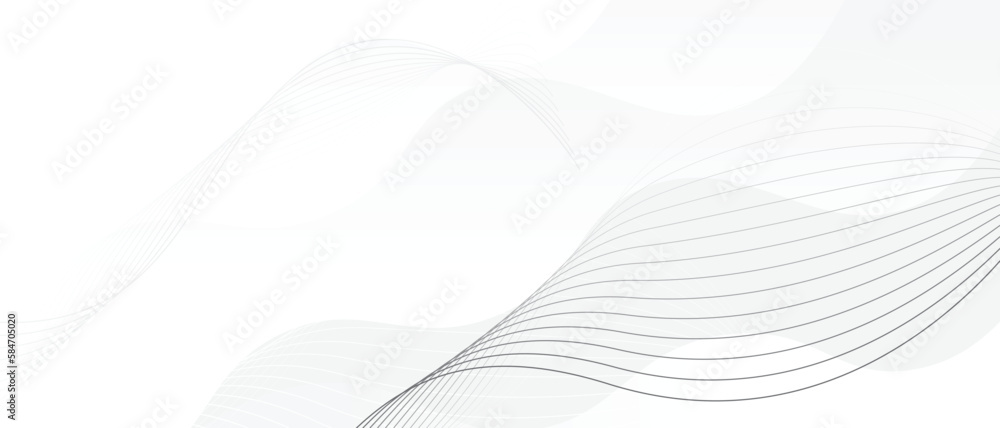 Fototapeta premium White line abstract background. space design concept. template banner. poster, web homepage. flyer, wallpaper.