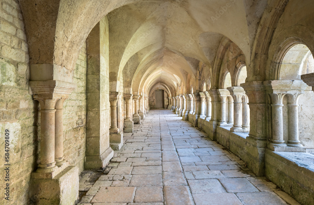 Abbey of Fontenay in France