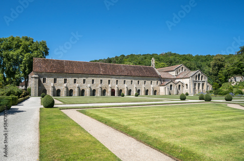 Abbey of Fontenay in France © robertdering