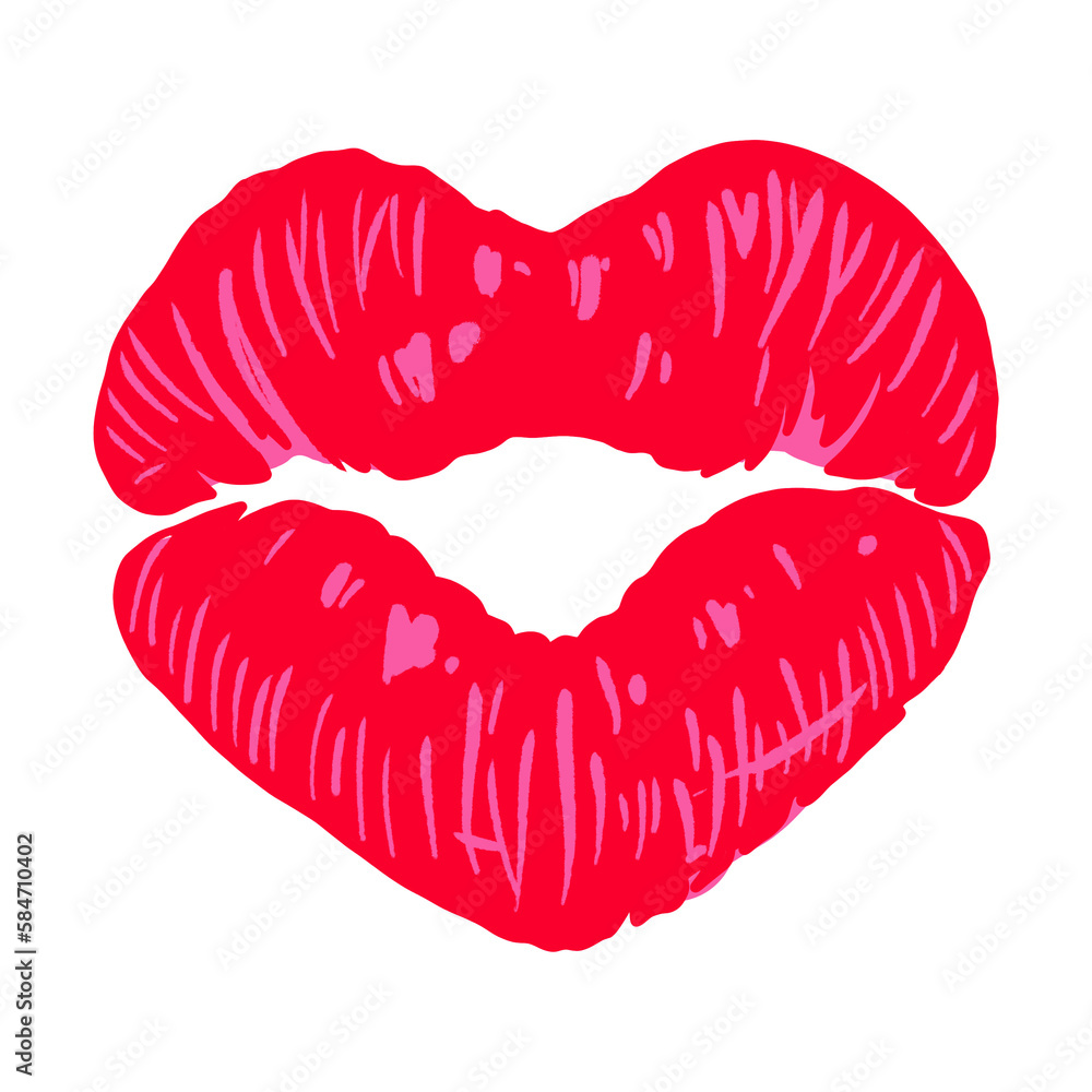 Fototapeta premium Red Sexy Lips