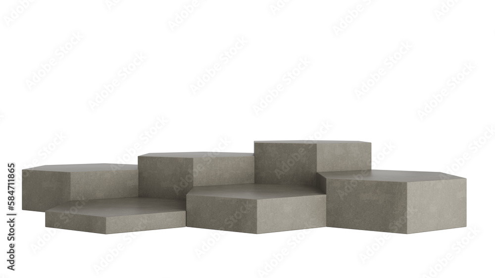 Podium Product Display Stand On Transparent Background Minimal Showcase. 3D Render Illustration Podium Product Display Stand On Transparent Background Minimal Showcase. 3D Render Illustration