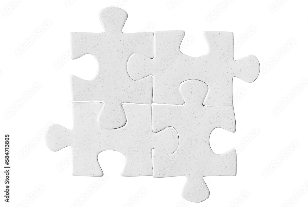Close-up of puzzle pieces cut out Close-up of puzzle pieces cut out