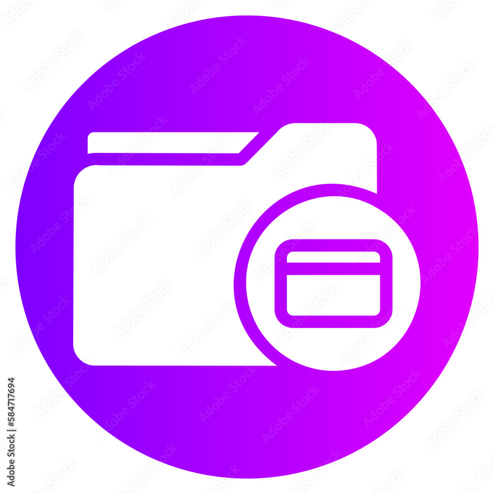 folder gradient icon folder gradient icon
