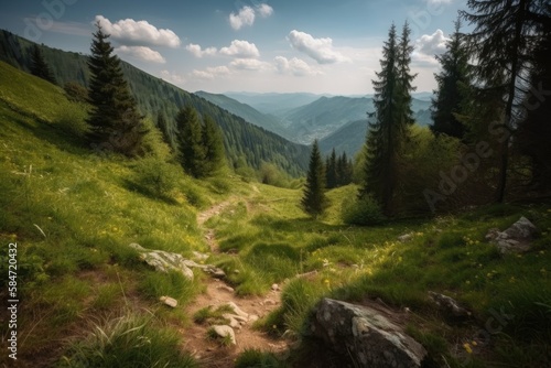in the Carpathians, there are mountains. Generative AI