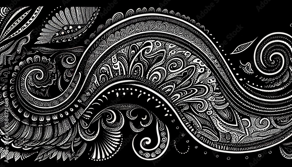 Paisley Paradise: A Gorgeous Set of Leaf Illustrations with a Twist Paisley Paradise: A Gorgeous Set of Leaf Illustrations with a Twist