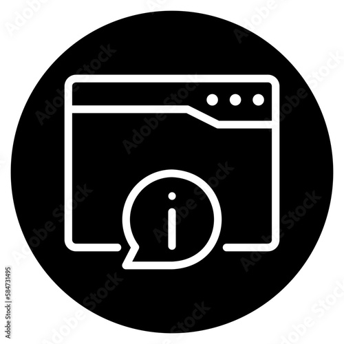 attention glyph icon