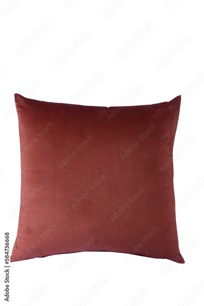 square pillow. Bedroom sleeping pad or sofa cushion pad with feather, down or synthetic and textile filling, fabric pillowcase comfort rest square pillow. Bedroom sleeping pad or sofa cushion pad with feather, down or synthetic and textile filling, fabric pillowcase comfort rest