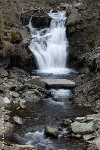 cascades of rovinaccia canevare park of frignano modena photo