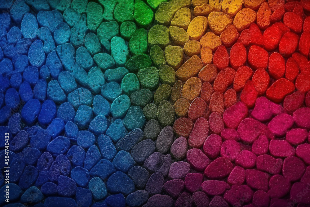 Fondo abstracto con colores como arco iris. AI generative. Fondo abstracto con colores como arco iris. AI generative.