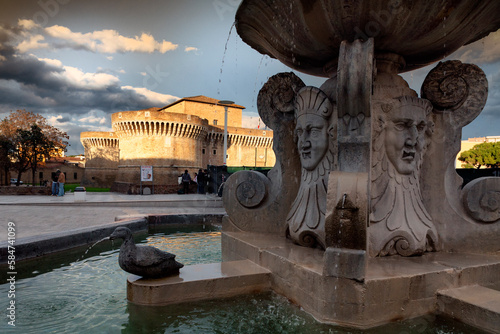 SENIGALLIA ROCCA E FONTANA DEI DUCHI DELLA ROVERE 