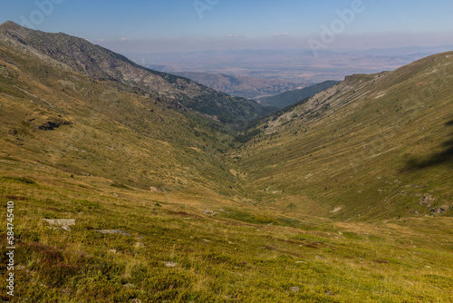 Crvena Reka river valley in Pelister national park, North Macedonia