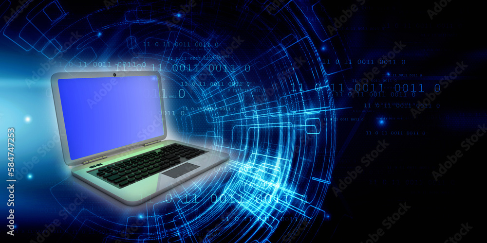3d rendering new Laptop technology
3d rendering new Laptop technology