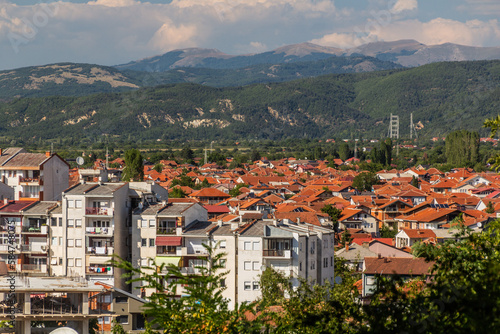 Roofs of Ohrid town, North Macedonia