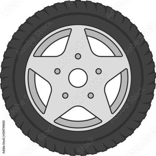 car wheel