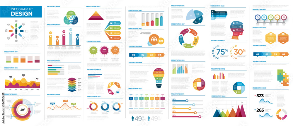 Fototapeta premium infographic template
