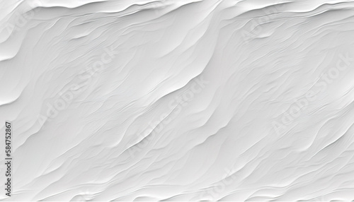 Abstract white background - Abstract White and Grey Surface Background with Subtle Waves - ai generated