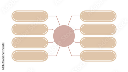 Blank company process chart infographic template vector can be used for workflow layout, diagram, annual report, web design. Business concept with options, steps or processes.