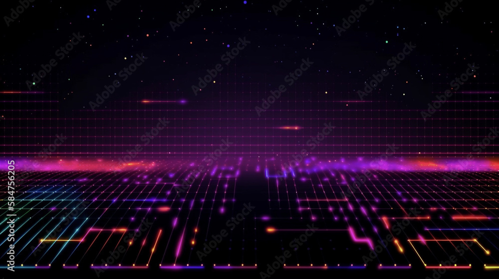 abstract 3d neon light background abstract 3d neon light background