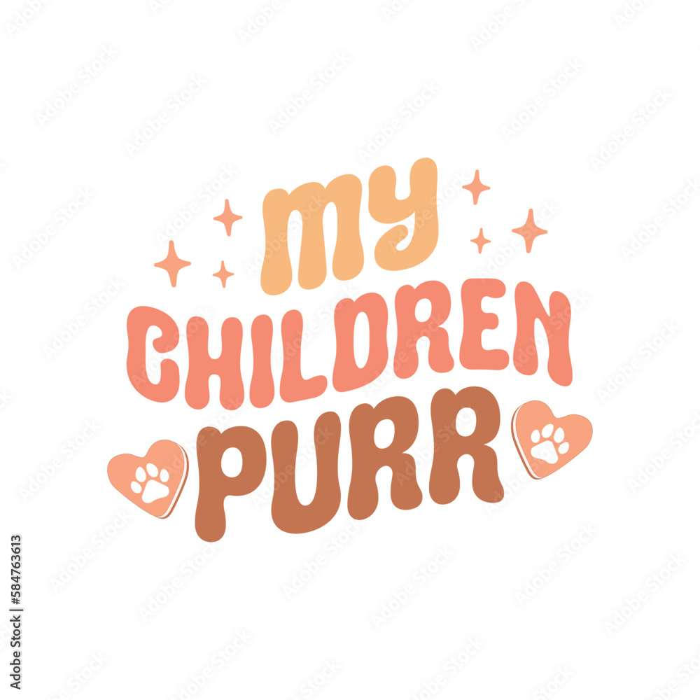 My children purr My children purr