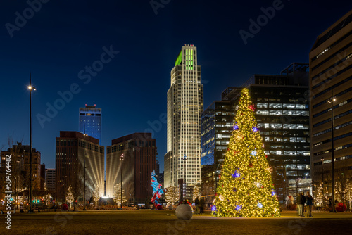 Omaha Gene Leahy Mall Holiday Tree