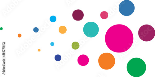  vector colorful dot design