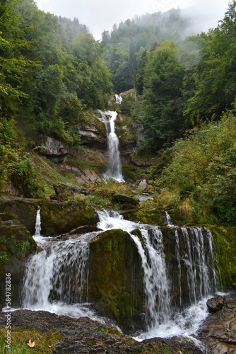 Waterfall in Switzerland