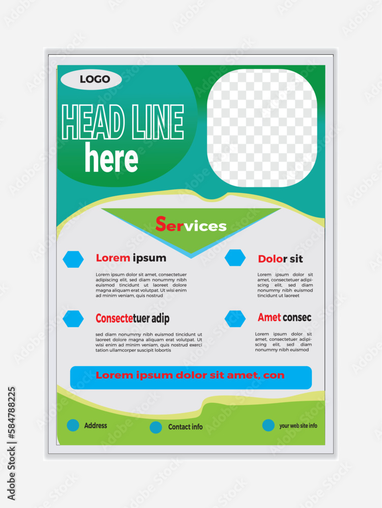 modern business flyer modern business flyer