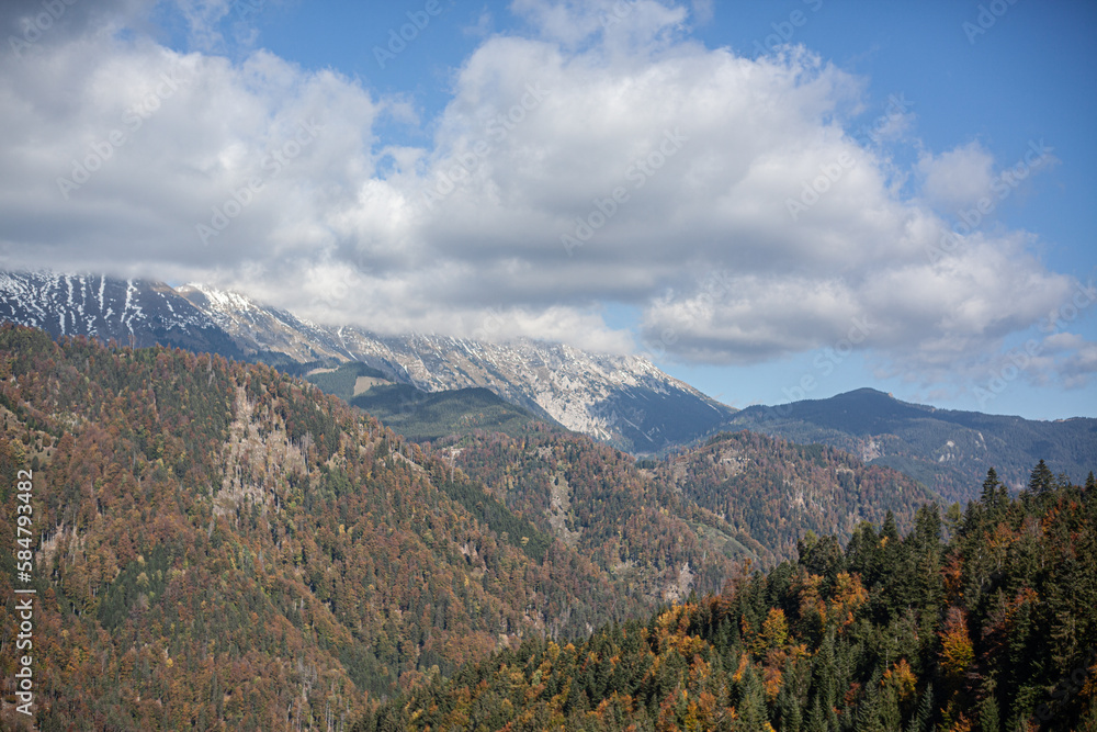 Fototapeta premium landscape with mountains