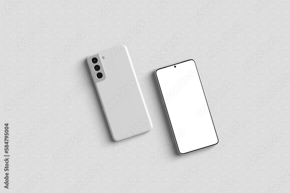 Clean Smartphone Mockup for showcasing your UI design to clients Clean Smartphone Mockup for showcasing your UI design to clients