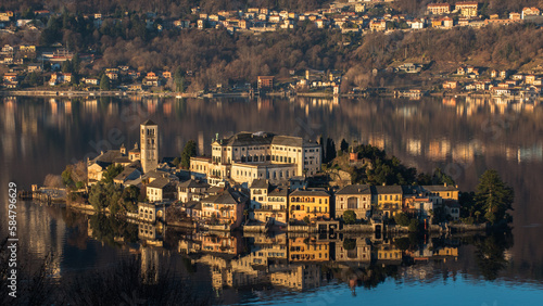 Lago d'Orta, Piedmont, Italy