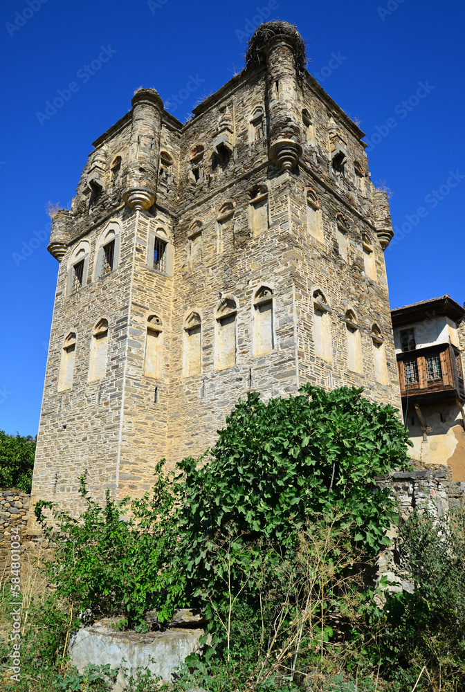 Located in Aydın, Turkey, Arpaz Bey Mansion was built during the Ottoman period. Located in Aydın, Turkey, Arpaz Bey Mansion was built during the Ottoman period.