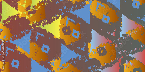 Color creative background for business cards and flyers. Abstract graphics. Vector illustration